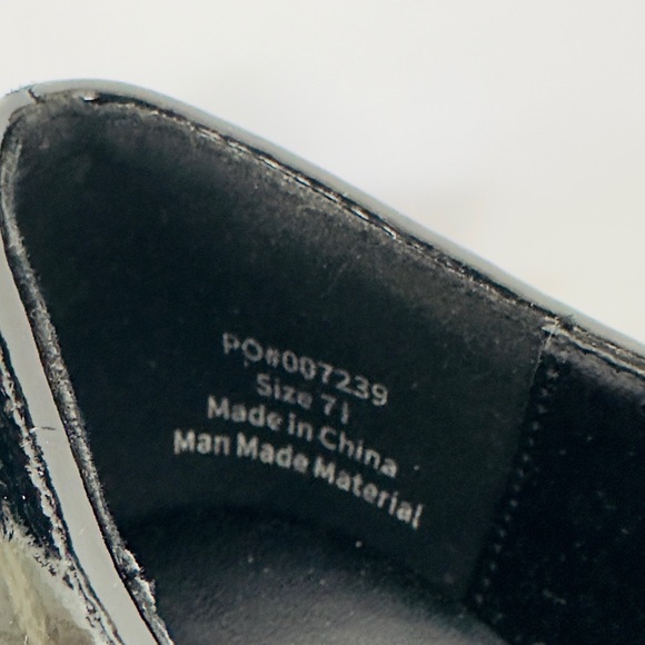 KAMIE Women’s 7 1/2 Black Faux Patent Leather Mary Jane’s New w/o box! - Picture 13 of 16